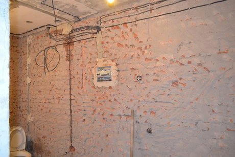 Замена проводки в квартире, Краснодар ул.Каменская